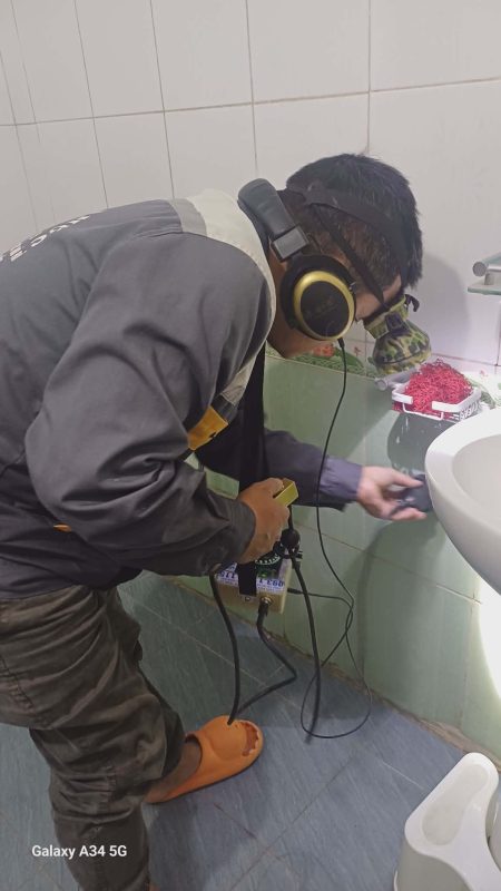 Siêu Âm Dò Tìm Đường Ống Nước Vỡ Tại Thanh Trì 0976707568