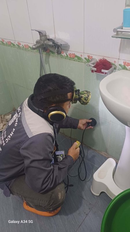 Siêu Âm Dò Tìm Đường Ống Nước Vỡ Tại Phú Thọ 0976707568