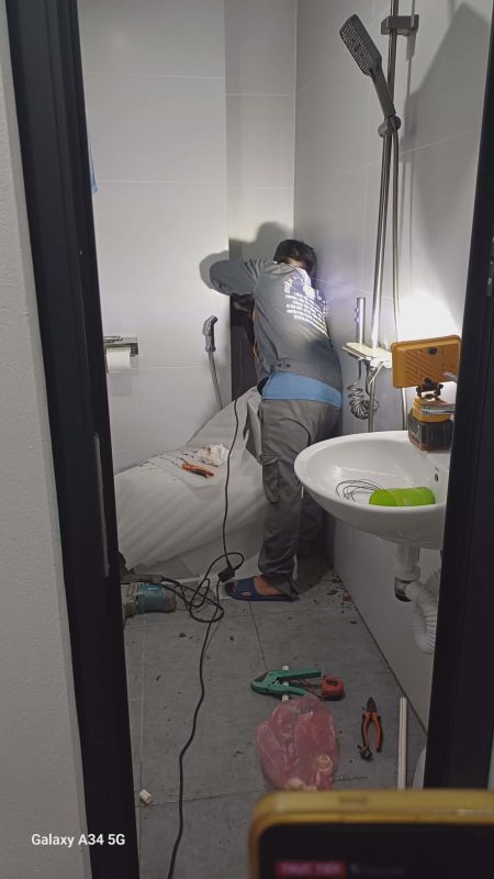 Siêu Âm Dò Tìm Đường Ống Nước Vỡ Tại Sơn La 0976707568